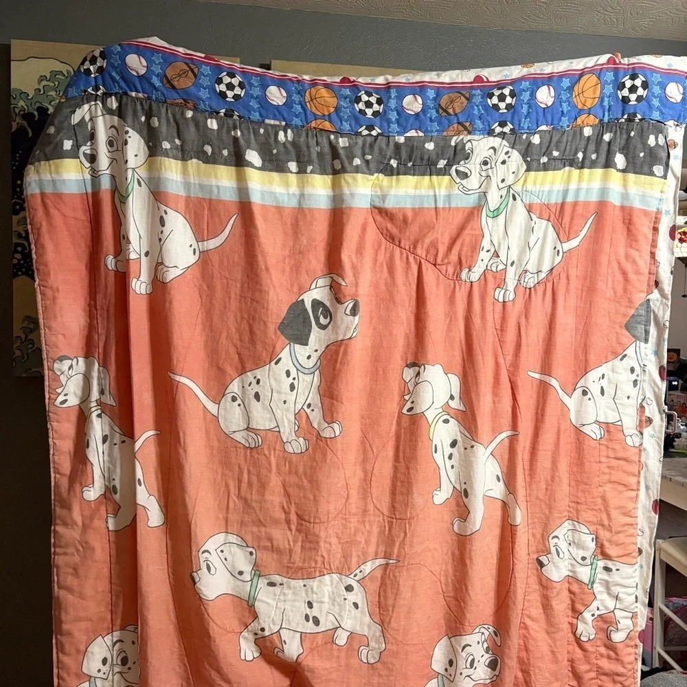 Vintage 101 Dalmatians Comforter